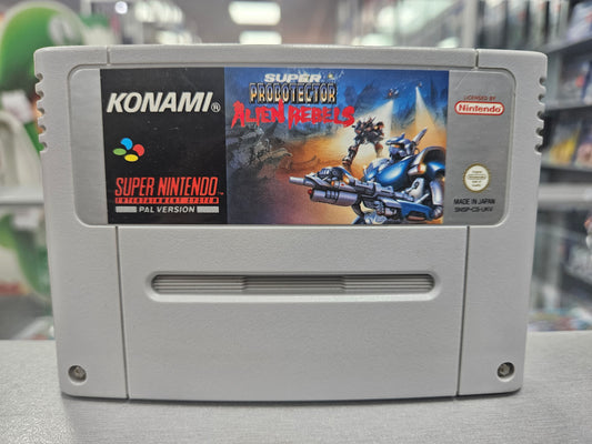 Super Probotector Alien Rebels - SNES