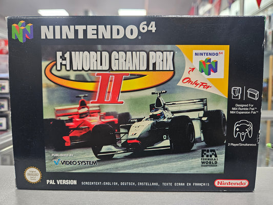 F-1 World Grand Prix II - N64