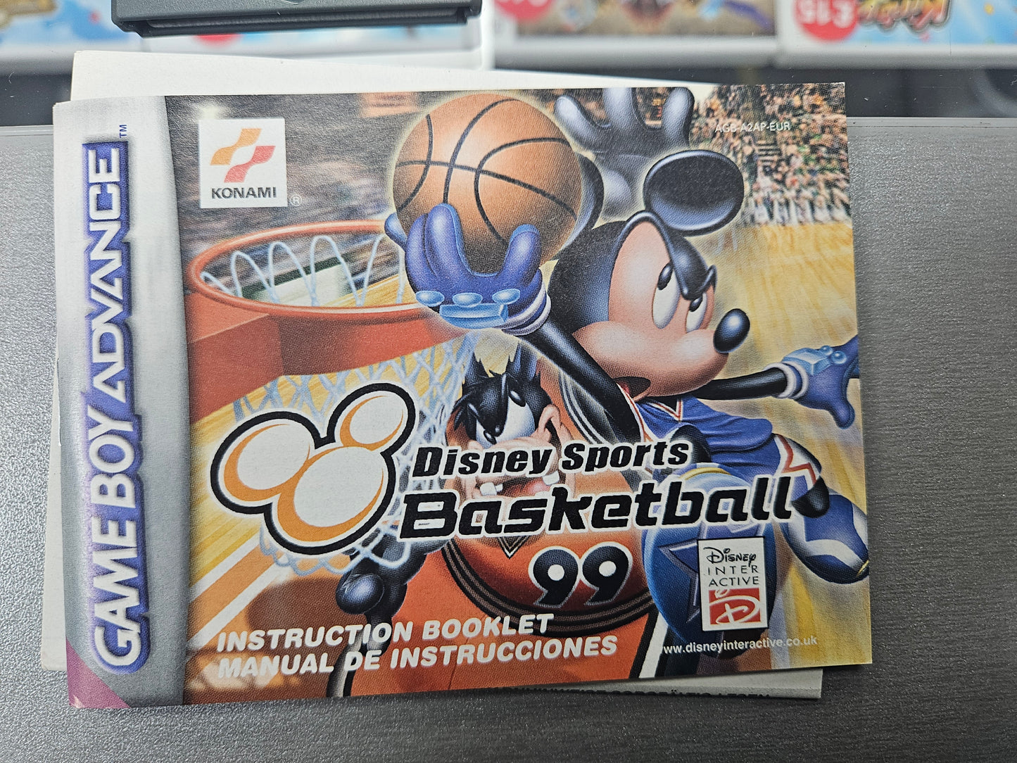 Disney Sports Basketball - GameBoy Advance (GBA)