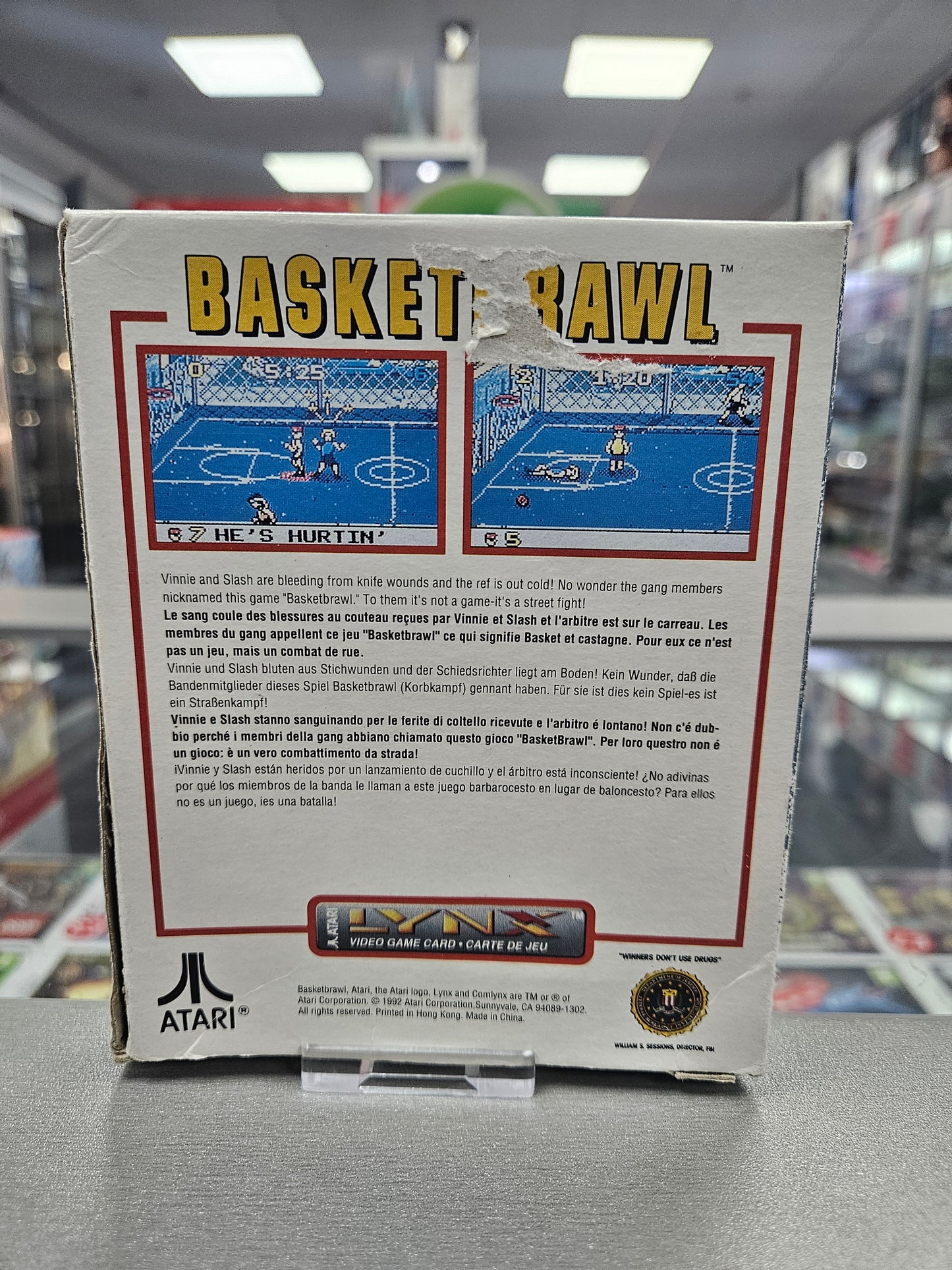 Basketbrawl - Atari Lynx