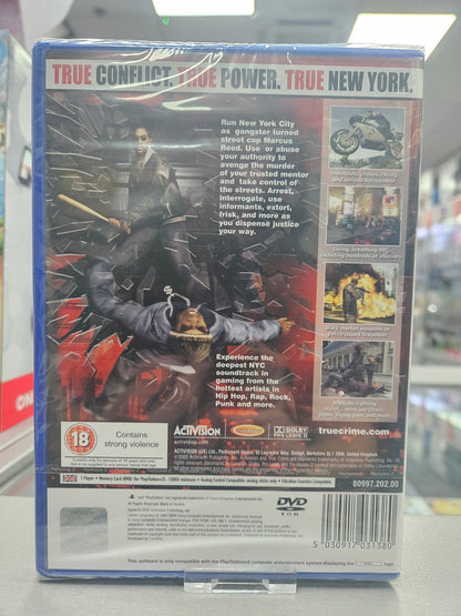 True Crime New York City - PS2 (Factory-Sealed Game)
