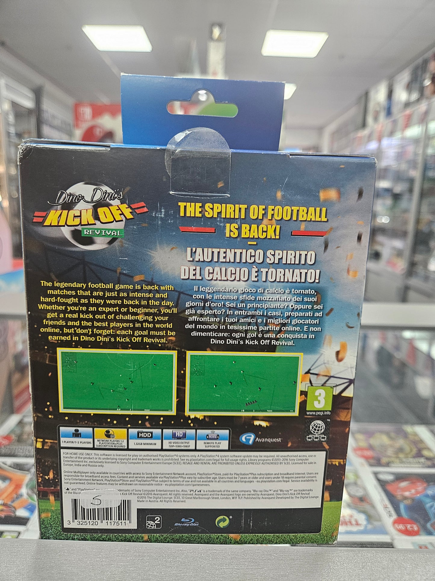 Dino Dini's Kick Off Revival: Limited Edition - PS4