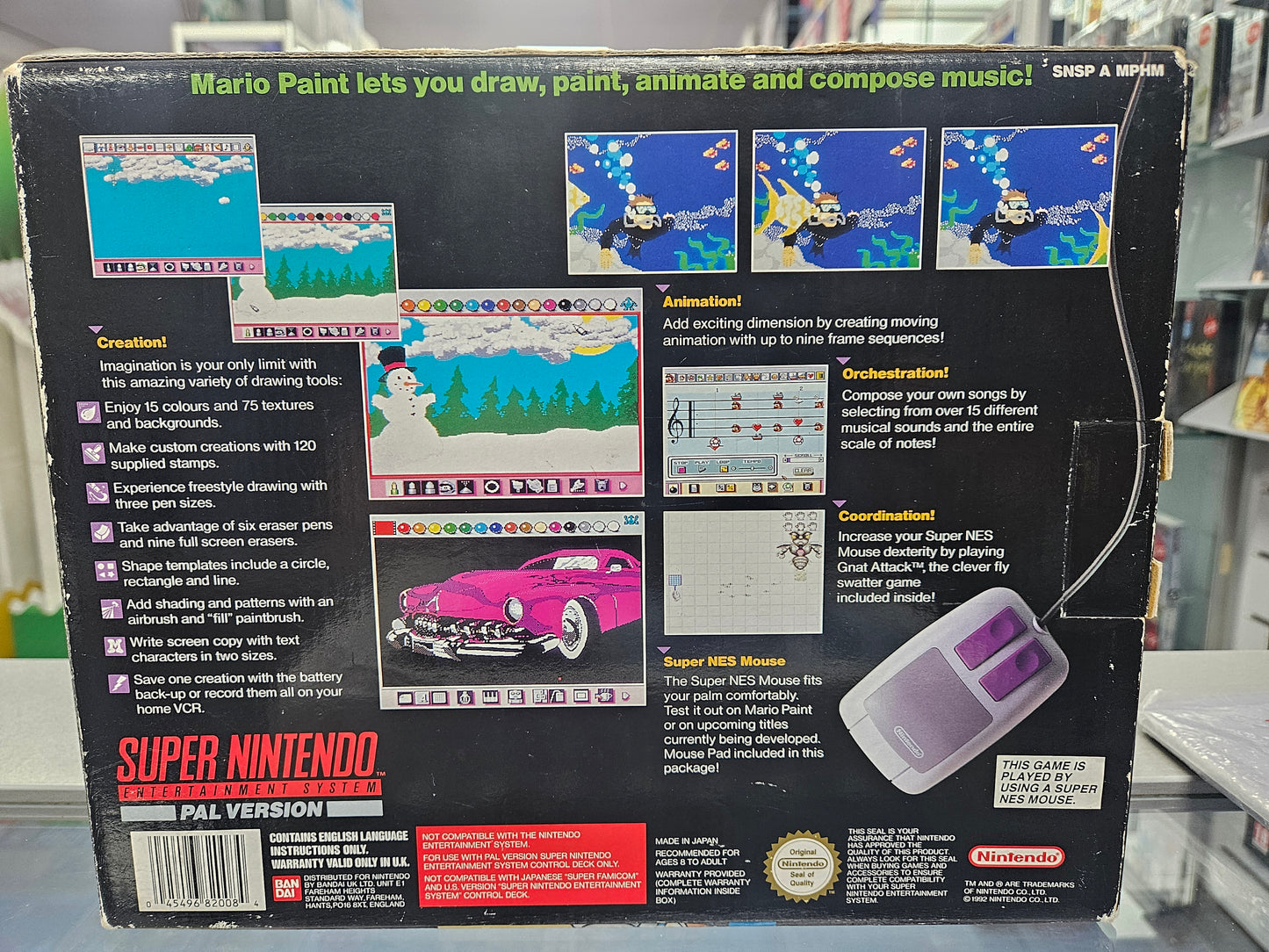 Mario Paint - SNES
