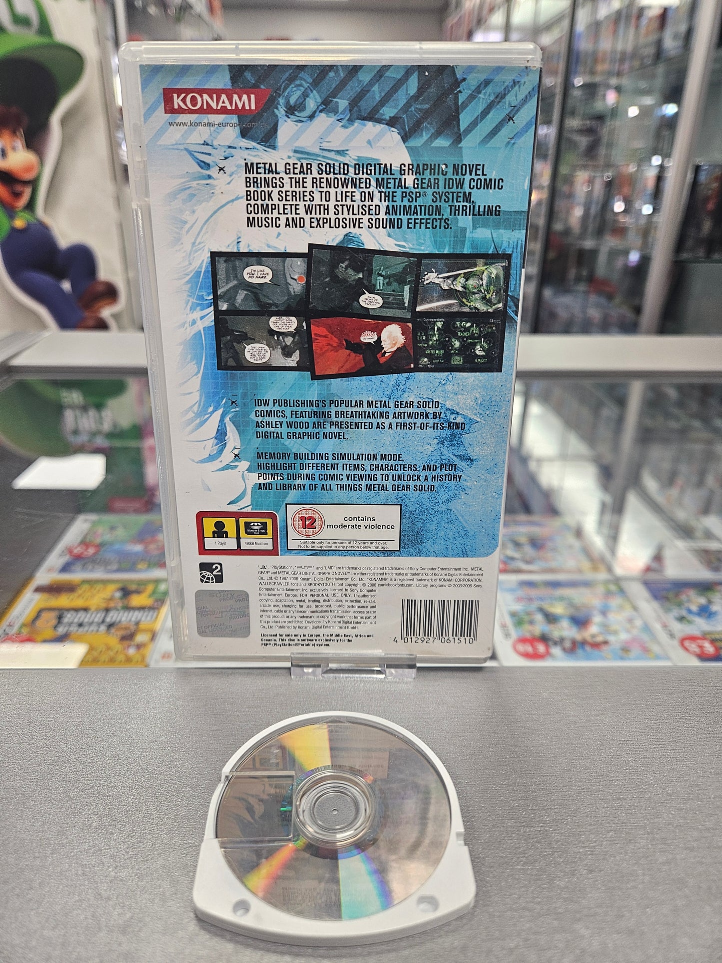 Metal Gear Solid: Digital Graphic Novel - PSP