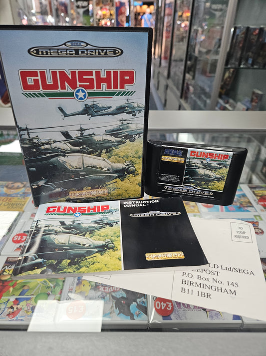 Gunship - Sega Megadrive