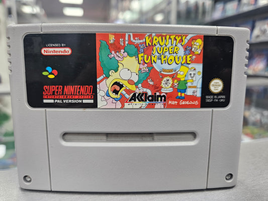 Krusty's Super Fun House - SNES