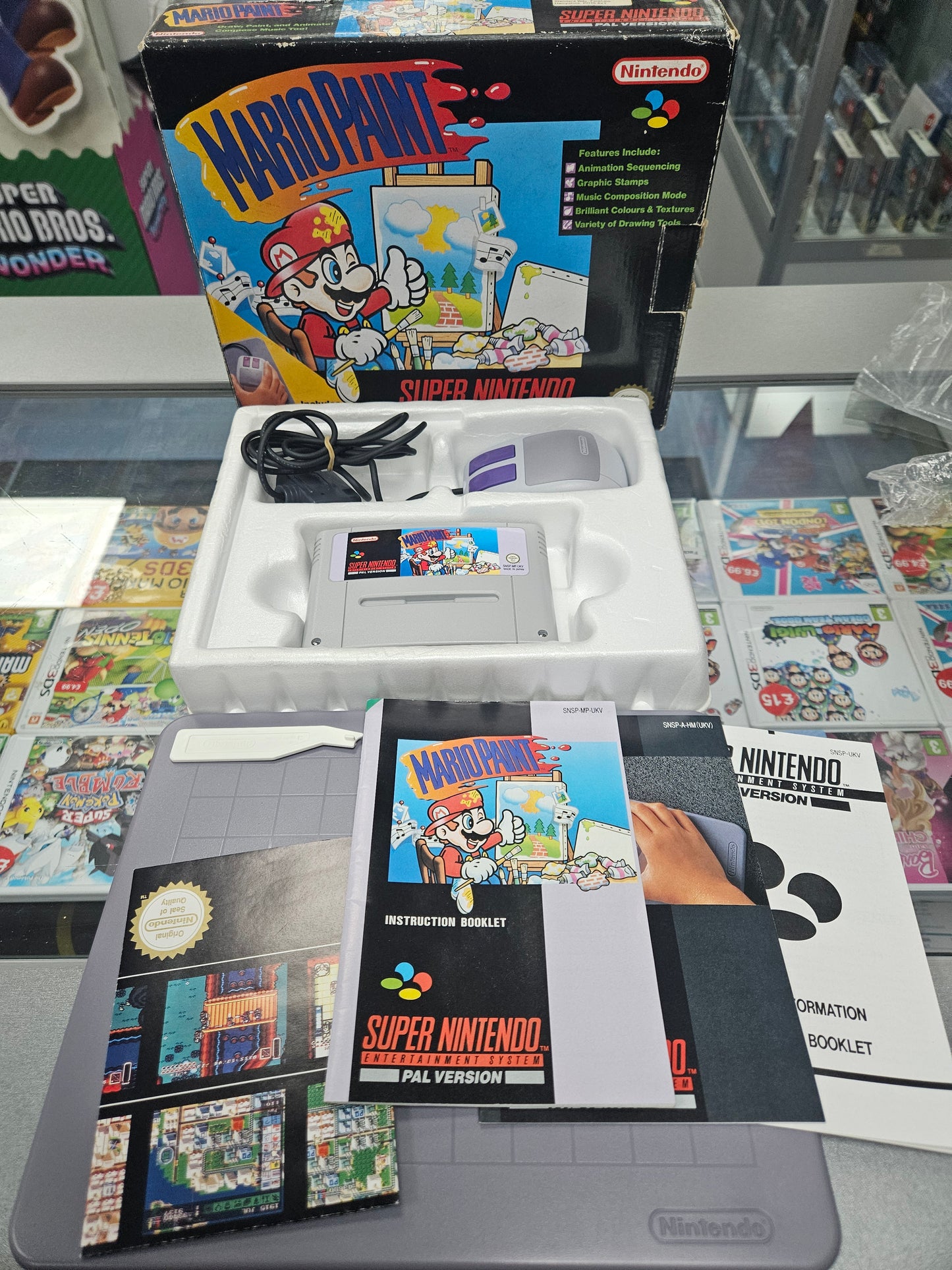 Mario Paint - SNES