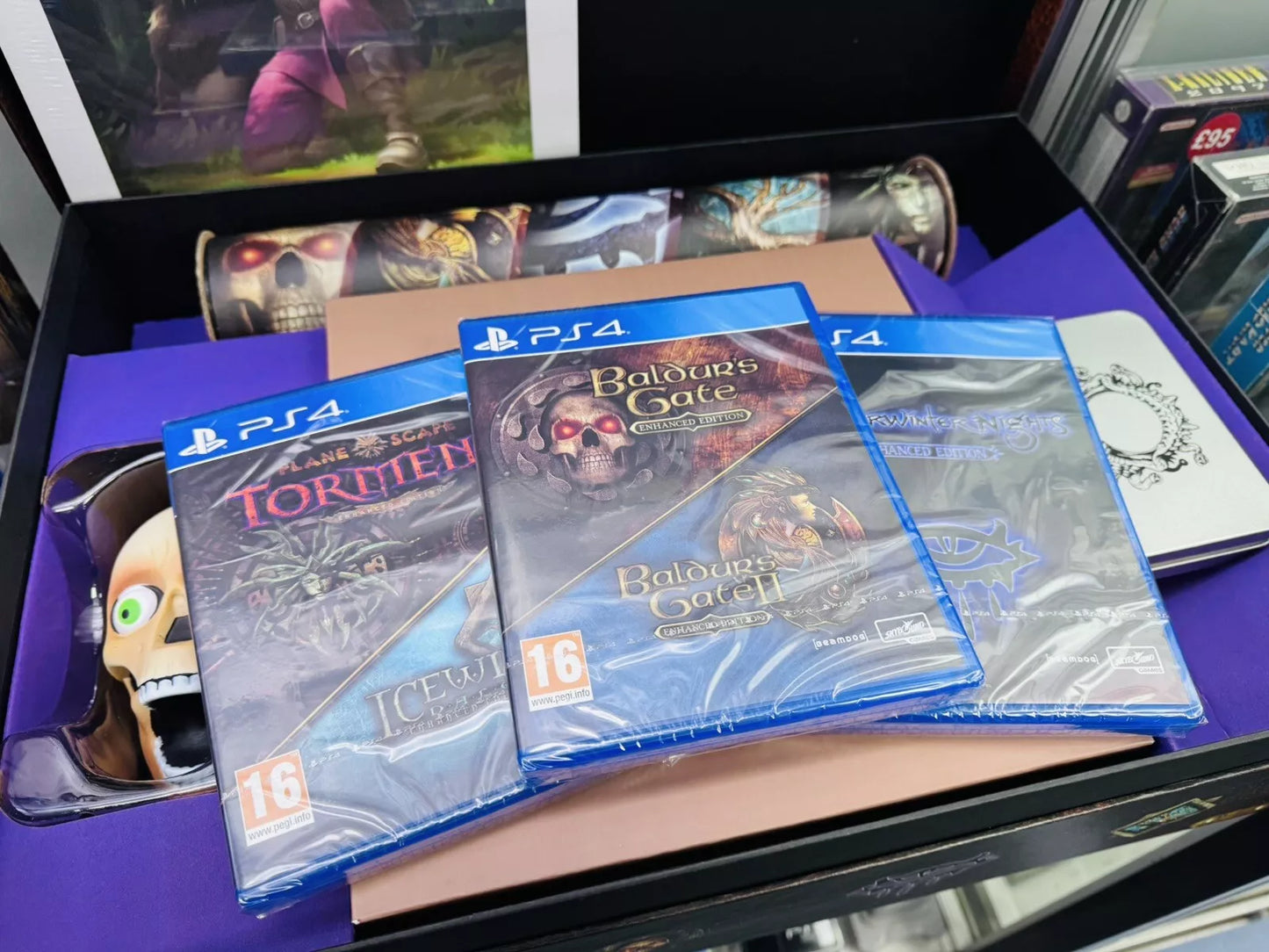 Beamdog Ultimate Collectors Edition, Brand New x3 Games - PS4 - Baldurs Gate